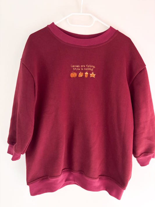 Herbst-Sweatshirt