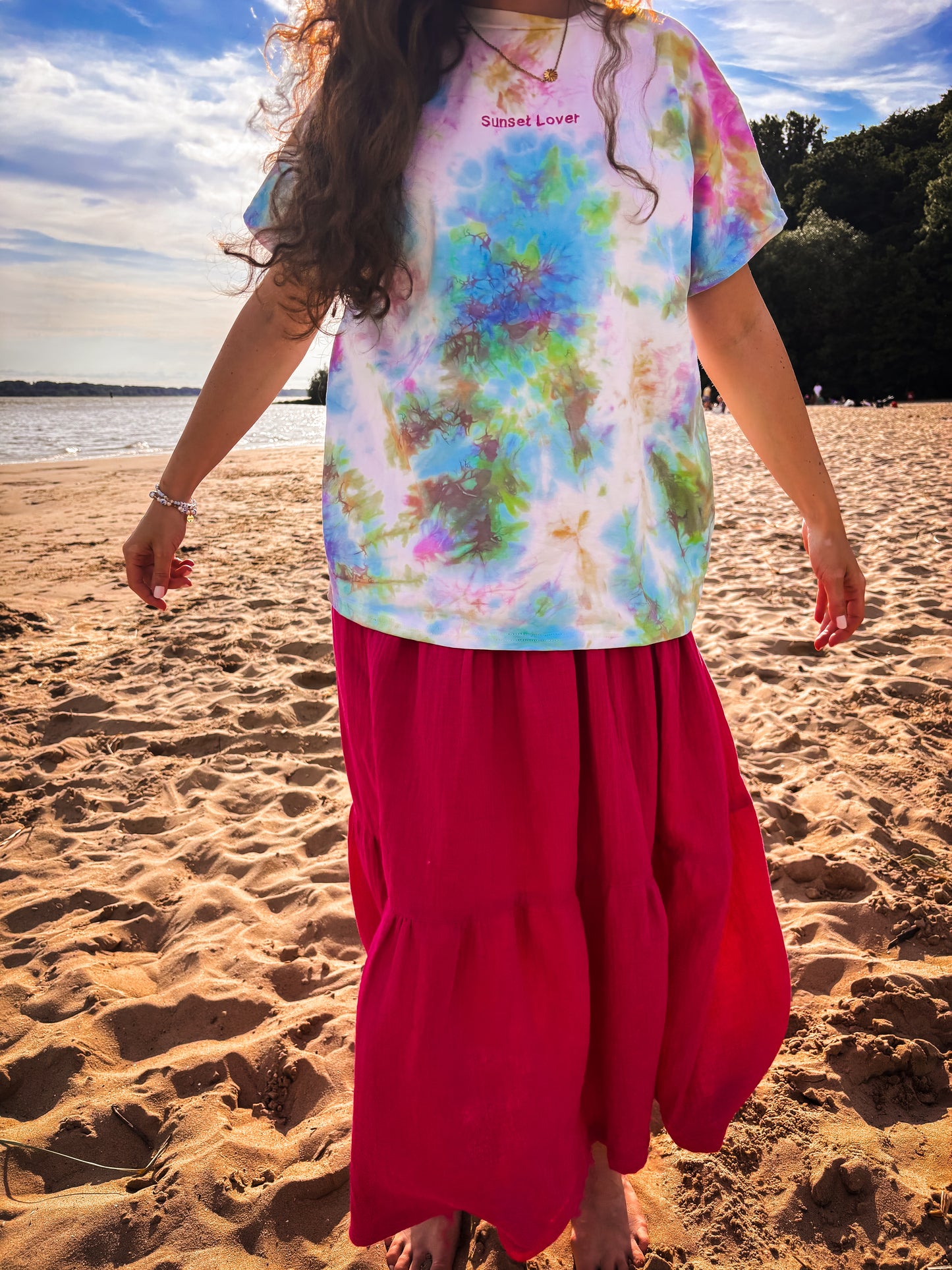 Oversized-Shirt "Sunset Lover"