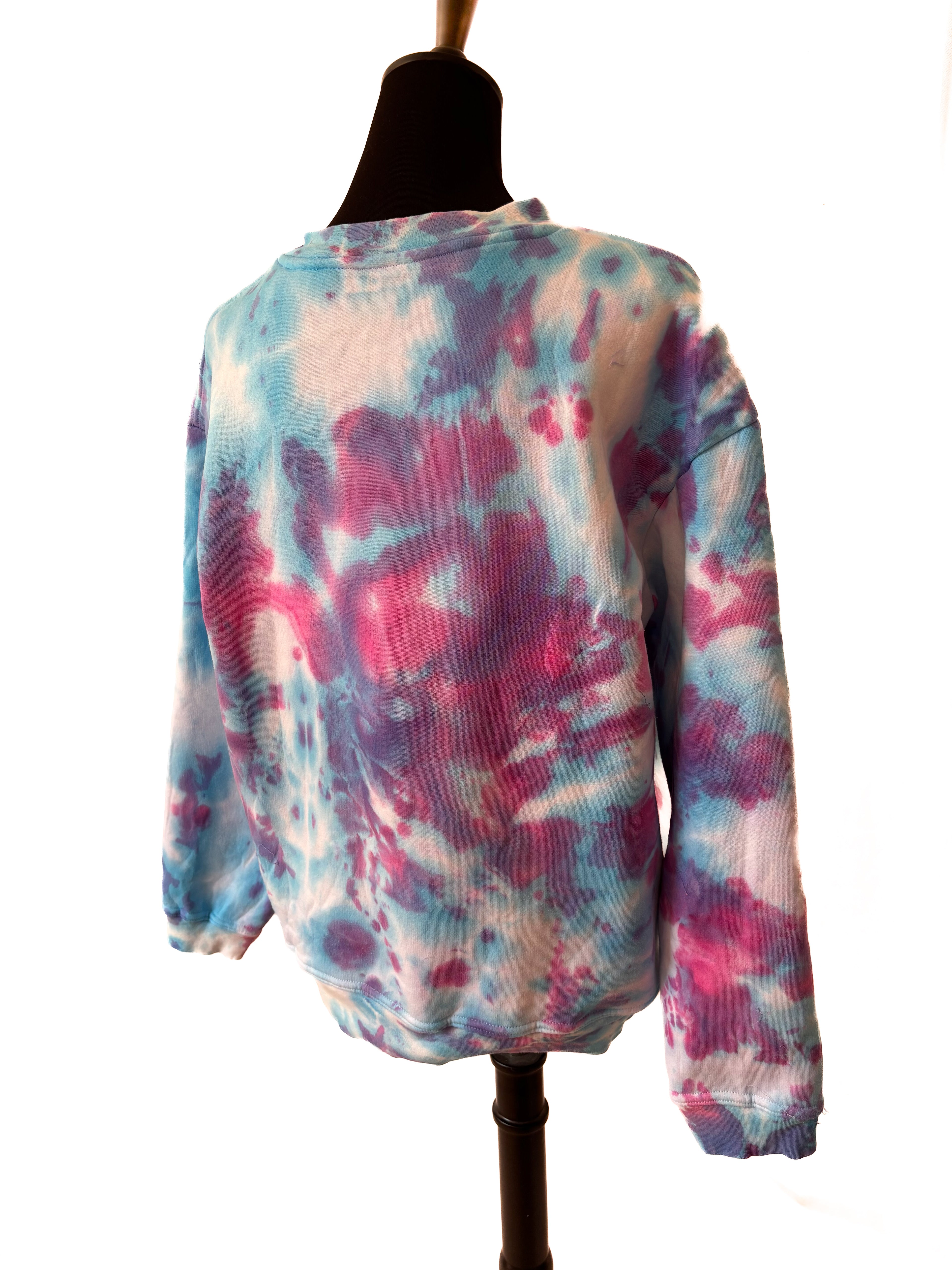 Batik-Sweatshirt mit Personalisierung