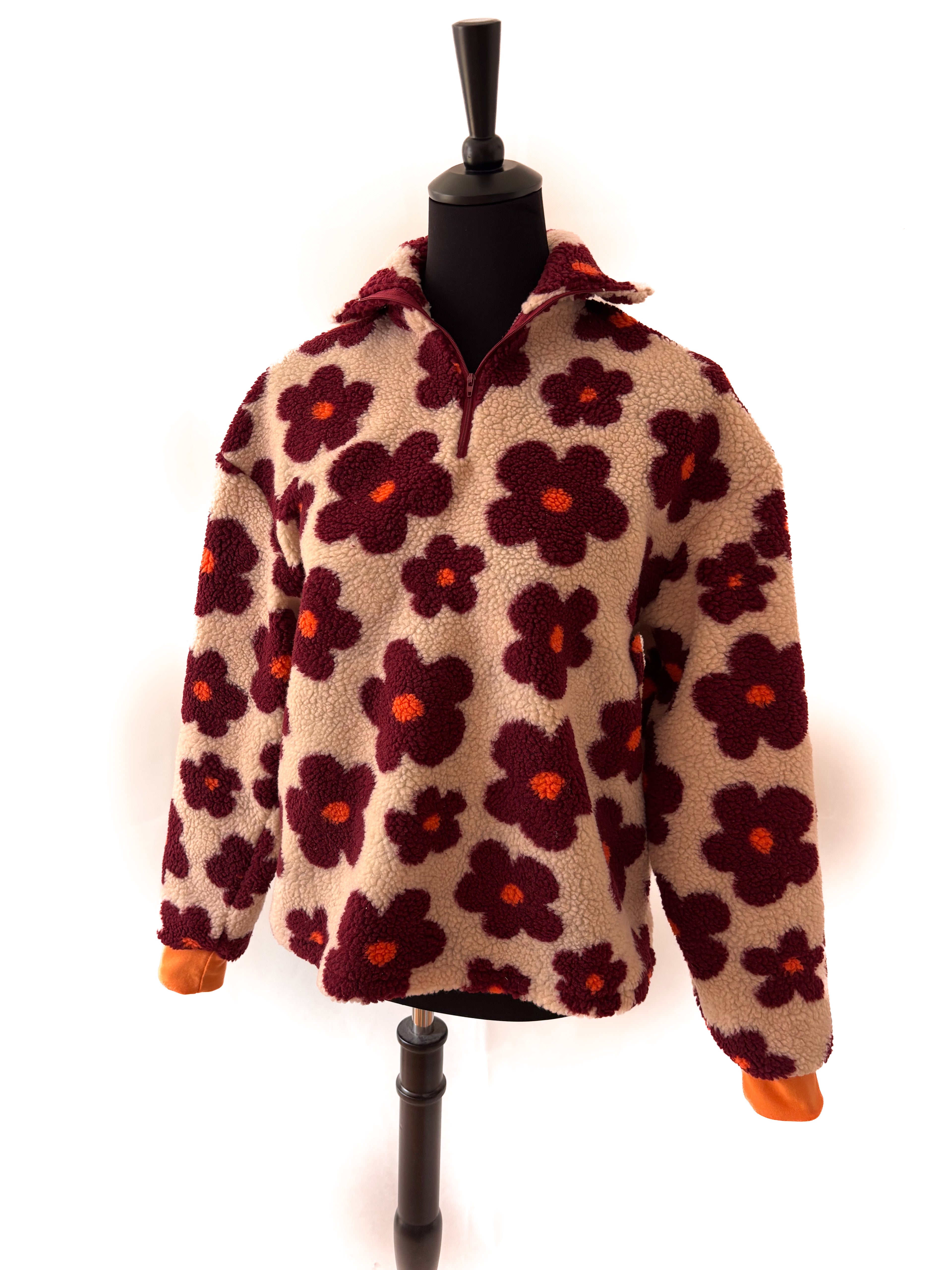 Teddy-Pullover Flower