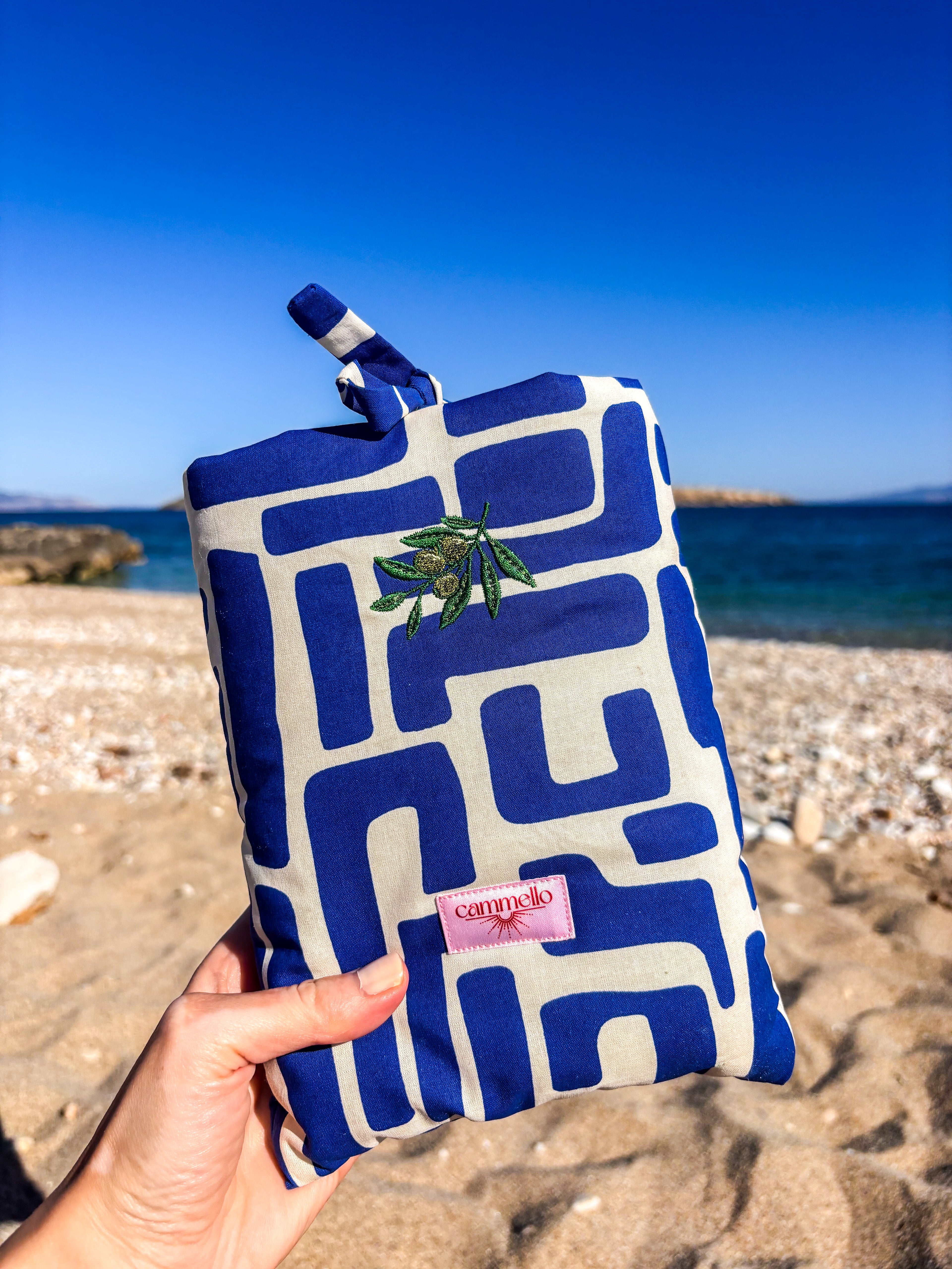 Buchtasche "Olivenzweig"