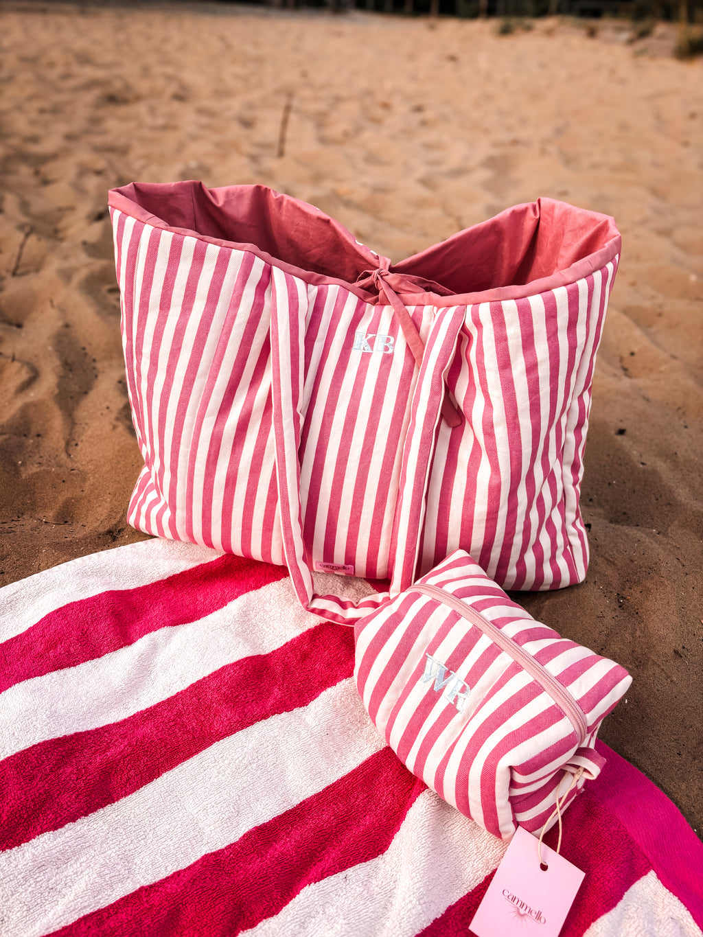 Strandtasche aus Denim