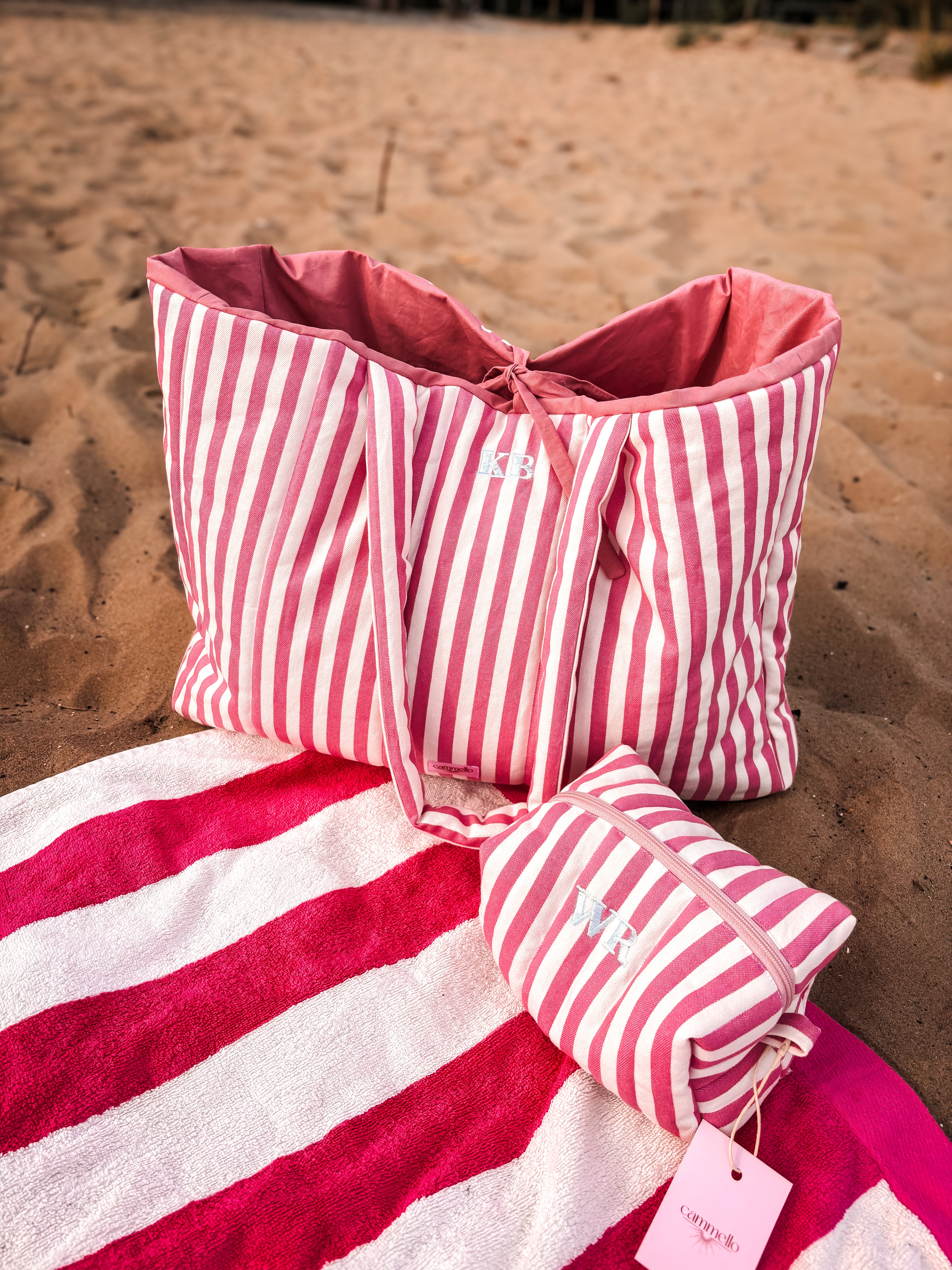 Strandtasche aus Denim