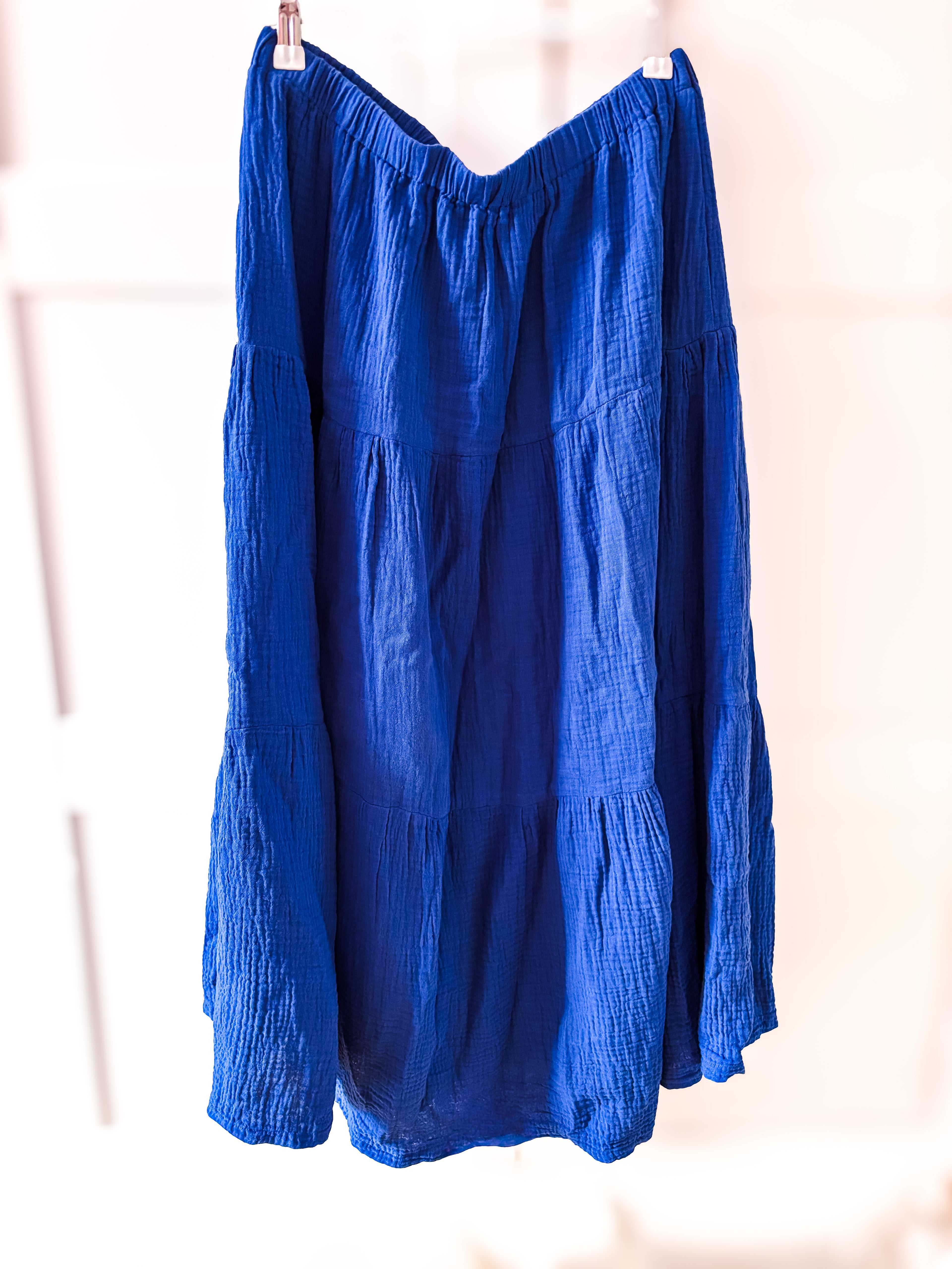 Maxi-Rock aus Musselin