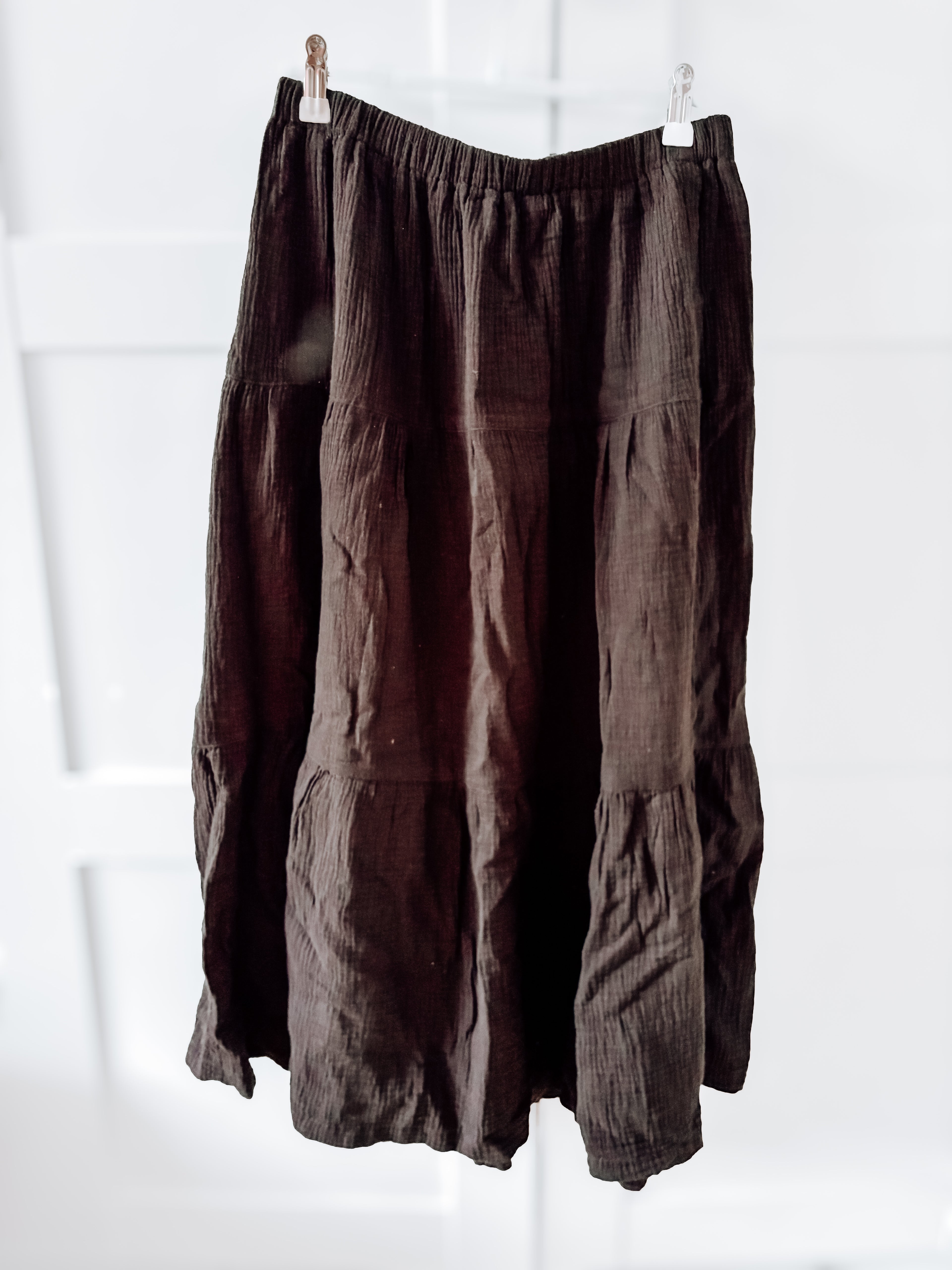 Maxi-Rock aus Musselin