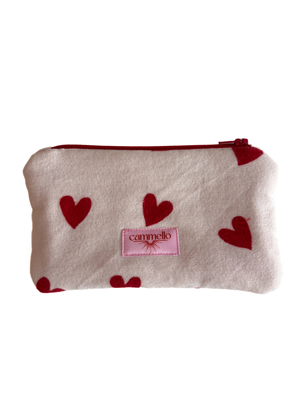 Mini-Kosmetiktasche "Herzen"