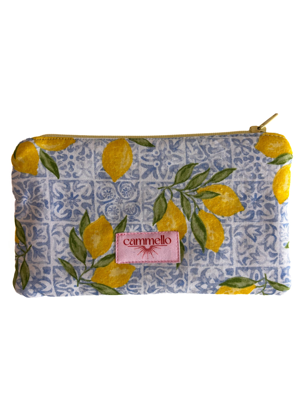 Mini-Kosmetiktasche Zitronen