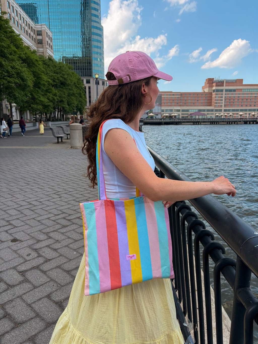 Jutebeutel "Candy Stripes"