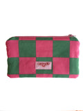 Mini-Kosmetiktasche Karo