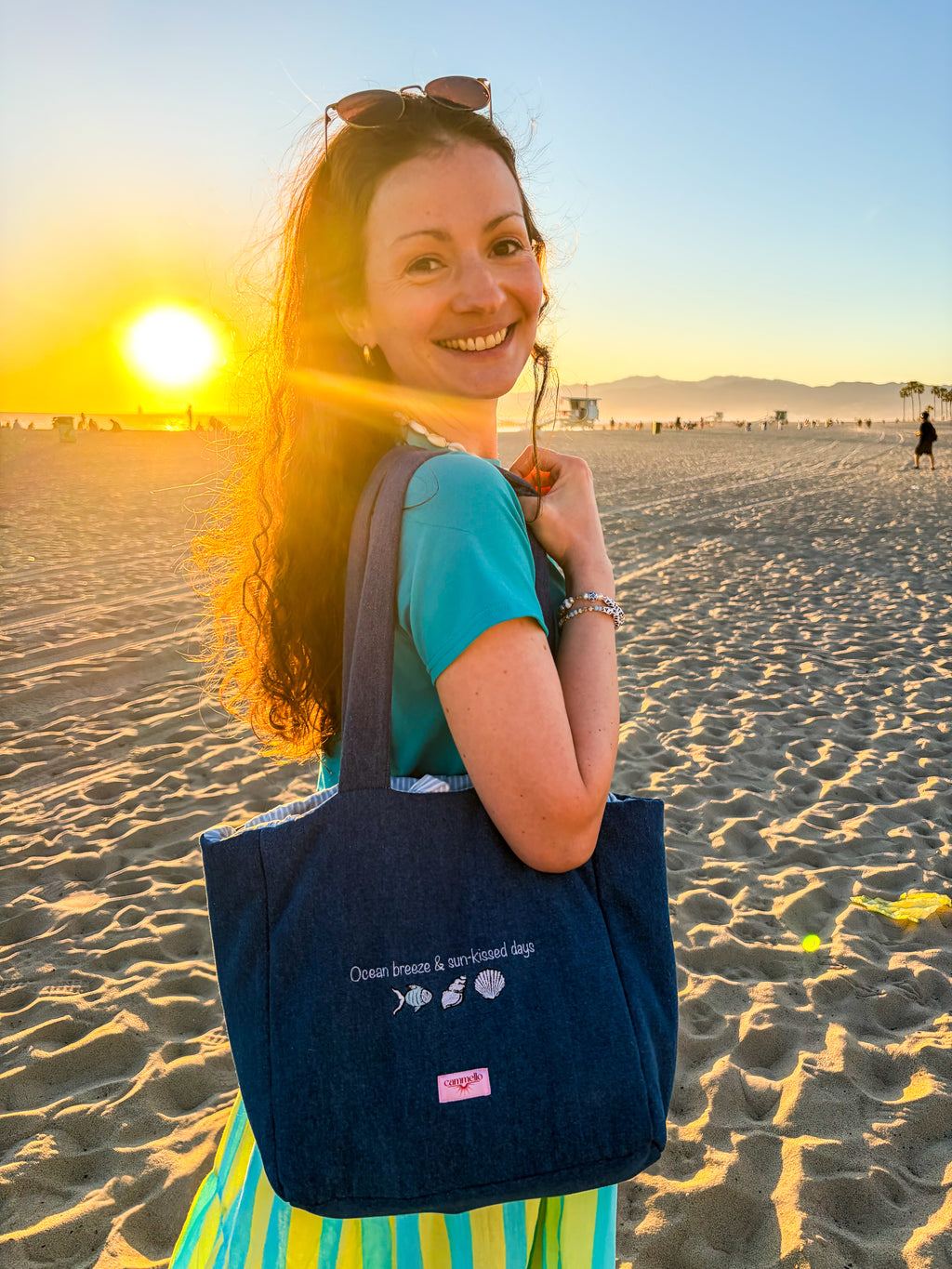Denim-Tasche "Ocean"