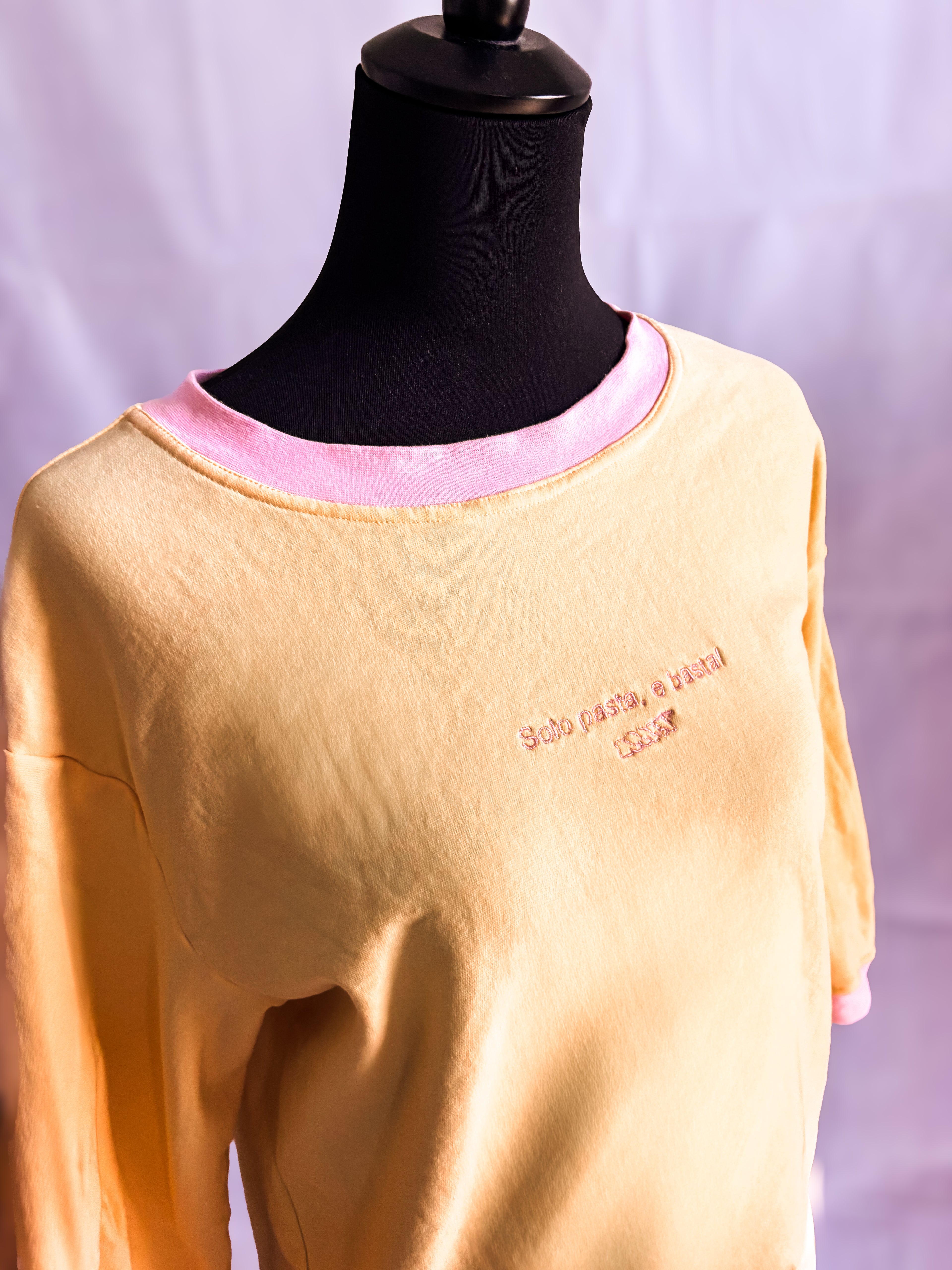 Sweatshirt "Solo pasta, e basta!"