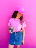 Oversized-Shirt "Strawberry Matcha"